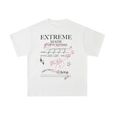 "STOP AT NOTHING" Printed T-Shirt